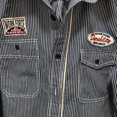 🇺🇸Dickeys ディッキーズ　デニムシャツ薄手XL🌟の画像