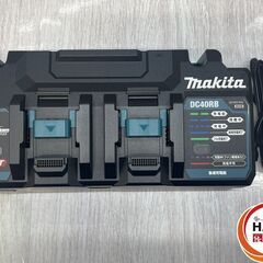 【未使用】makita ﾏｷﾀ DC40RB 2口急速充電器　AC100V専用【ハンズクラフト沖縄豊見城店】の画像