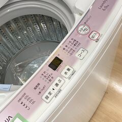 A-927【リユースのサカイ野々市店】ジモティ来店特価‼ AQUA アクア 洗濯機 6kg AQW-KS6F 2018年製 動作チェック＆クリーニング済みの画像