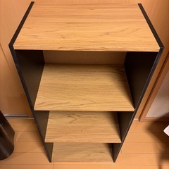 カラーボックス　3段の画像