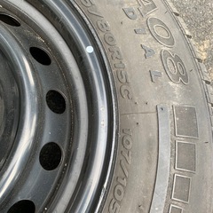 ハイエース鉄ホイール　タイヤはおまけの画像