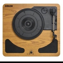 美品レコードプレーヤーの画像