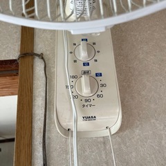 壁掛け　扇風機の画像