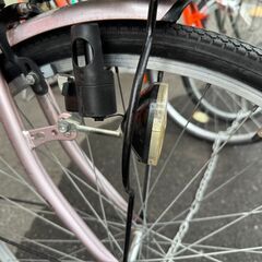 ★店頭にて試乗可★ J3408　【リユースのサカイ柏店】 軽快自転車　26インチ　ダイナモライト　ピンク　　簡易クリーニング済　 中古自転車 　流山市 中古自転車 松戸市 中古自転車 我孫子市 中古自転車 船橋市 中古自転車 守谷市 中古自転車 取手市 中古自転車　の画像