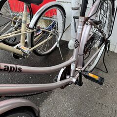 ★店頭にて試乗可★ J3408　【リユースのサカイ柏店】 軽快自転車　26インチ　ダイナモライト　ピンク　　簡易クリーニング済　 中古自転車 　流山市 中古自転車 松戸市 中古自転車 我孫子市 中古自転車 船橋市 中古自転車 守谷市 中古自転車 取手市 中古自転車　の画像