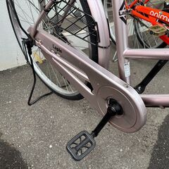 ★店頭にて試乗可★ J3408　【リユースのサカイ柏店】 軽快自転車　26インチ　ダイナモライト　ピンク　　簡易クリーニング済　 中古自転車 　流山市 中古自転車 松戸市 中古自転車 我孫子市 中古自転車 船橋市 中古自転車 守谷市 中古自転車 取手市 中古自転車　の画像