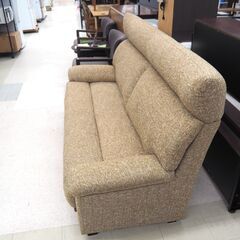 3人掛けハイバックソファー　リユース品　価格　44,000円の画像