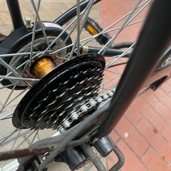 【極美品!タイヤ•チェーン•ギア新品】 27インチ ママチャリの画像