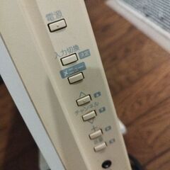 小型テレビ　ディスプレイの画像