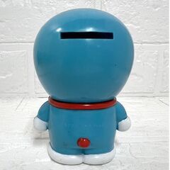 現状品 当時物 ドラえもん 貯金箱 28個セット！ 全長約10cm まとめて フィギュア プラスチック製 インテリア 置物☆札幌市 白石店 の画像