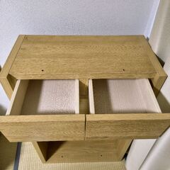 本棚　引き出し付きの画像