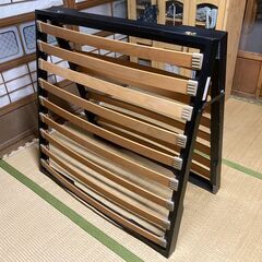 木製マットレス　ベッド【引取限定】の画像