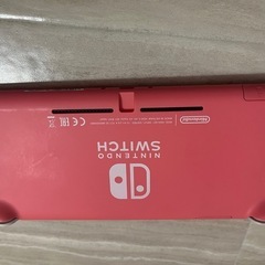 任天堂Switchライトコーラルピンクの画像