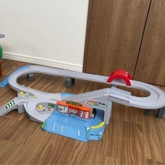 トミカトミカ峠　やまみちドライブ トミカ高速道路にぎやかドライブ のセット　の画像