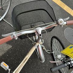 ★店頭にて試乗可★ J3409　【リユースのサカイ柏店】 軽快自転車　24インチ　ダイナモライト　ホワイト　　簡易クリーニング済　 中古自転車 　流山市 中古自転車 松戸市 中古自転車 我孫子市 中古自転車 船橋市 中古自転車 守谷市 中古自転車 取手市 中古自転車　 の画像