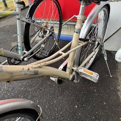 ★店頭にて試乗可★ J3409　【リユースのサカイ柏店】 軽快自転車　24インチ　ダイナモライト　ホワイト　　簡易クリーニング済　 中古自転車 　流山市 中古自転車 松戸市 中古自転車 我孫子市 中古自転車 船橋市 中古自転車 守谷市 中古自転車 取手市 中古自転車　 の画像