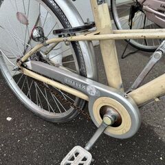 ★店頭にて試乗可★ J3409　【リユースのサカイ柏店】 軽快自転車　24インチ　ダイナモライト　ホワイト　　簡易クリーニング済　 中古自転車 　流山市 中古自転車 松戸市 中古自転車 我孫子市 中古自転車 船橋市 中古自転車 守谷市 中古自転車 取手市 中古自転車　 の画像