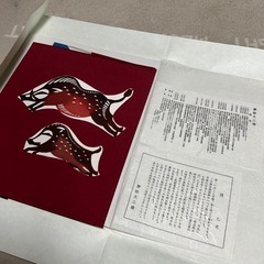 猪模様 風呂敷(亥)約70cm x 70cmの画像