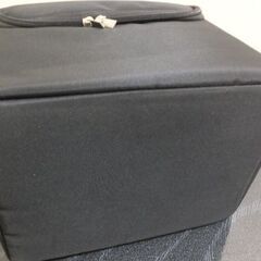 コスメバック　黒色の画像