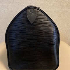 美品 ルイヴィトン エピ スピーディ30 ノワール ミニボストン レザー 黒の画像