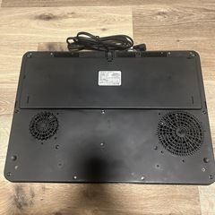 アイリスオーヤマ IHコンロ 2口 IHK-W12P-Bの画像