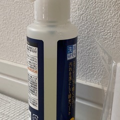 撥水クリーナー スプレー スポンジ付きの画像