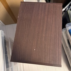 カラーボックス（茶色）の画像