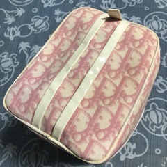 クリスチャンディオール トロッター ミニボストンバッグ ピンクの画像