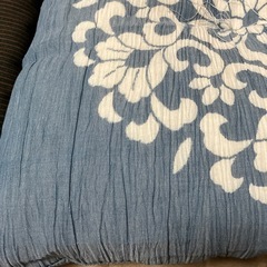 布団屋さんが仕立てた座布団、大、小セット新品！の画像