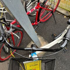 ★店頭にて試乗可★ J3410　【リユースのサカイ柏店】 軽快自転車　26インチ　オートライト　ホワイト　　簡易クリーニング済　 中古自転車 　流山市 中古自転車 松戸市 中古自転車 我孫子市 中古自転車 船橋市 中古自転車 守谷市 中古自転車 取手市 中古自転車　の画像