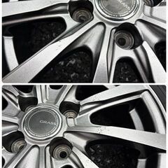 スタッドレスセット タンク、ルーミーなどに！GRASS 15インチの画像