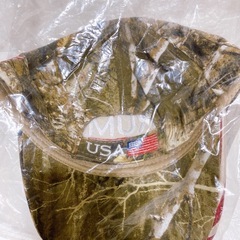 レア❤️新品未使用❤️ドナルド・トランプ氏の2024年の選挙運動用の迷彩柄の野球帽の画像