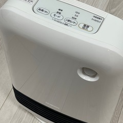 大風量セラミックファンヒーター アイリスオーヤマ PDH-1200TD1-Wの画像