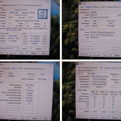 No.7/D588TX/i3/8100/メモリ16G/M2.2中古SSD256G/サブストレージ500G/office 2021の画像