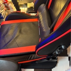 ゲーミングチェア　ゲーミング座椅子　リクライニングの画像