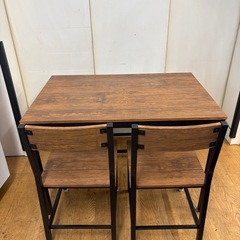 ジモティー特別価格🉐 N1236★ダイニング4点セット★テーブル★幅1050mmの画像