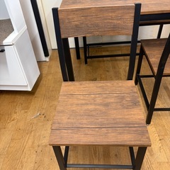 ジモティー特別価格🉐 N1236★ダイニング4点セット★テーブル★幅1050mmの画像