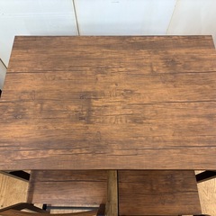 ジモティー特別価格🉐 N1236★ダイニング4点セット★テーブル★幅1050mmの画像