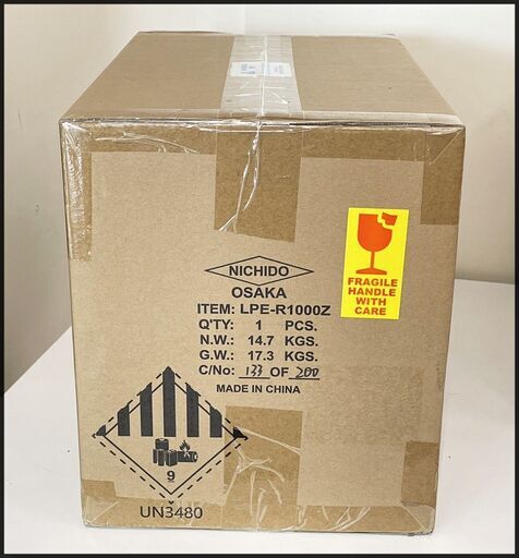 未開封 日動工業 1000W ポータブル電源 LPE-R1000Z パワーバンク (瞬間最大出力 2000W) 山善 NICHIDO