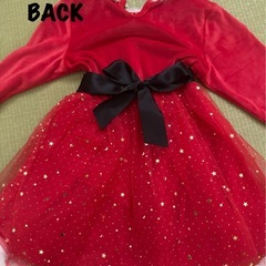 サンタコスプレ　140cm（130）の画像