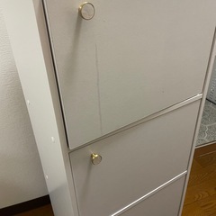 3段ボックス　三段ボックス　扉付き　取り外し可能の画像