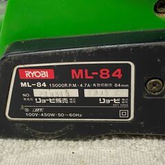 ジャンク　電動カンナ　仕上げサンダー　リョービの画像