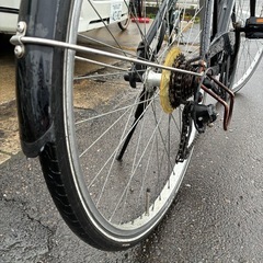 27インチアルミ自転車の画像