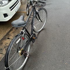 27インチアルミ自転車の画像