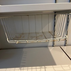 たてよこ収納かご錆ありの画像
