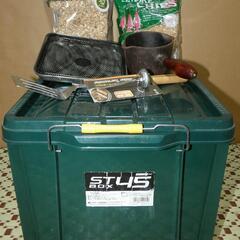 キャンプでつかえるものセット　BOX付きの画像