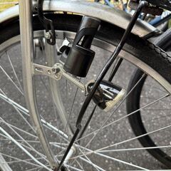 ★店頭にて試乗可★ J3412　【リユースのサカイ柏店】 軽快自転車　27インチ　ダイナモライト　シルバー　　簡易クリーニング済　 中古自転車 　流山市 中古自転車 松戸市 中古自転車 我孫子市 中古自転車 船橋市 中古自転車 守谷市 中古自転車 取手市 中古自転車　の画像