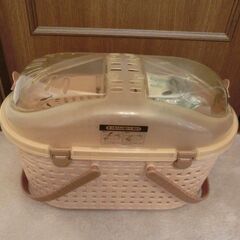 【無料】アイリスオーヤマ　メッシュペットキャリー　猫キャリー　犬キャリーの画像