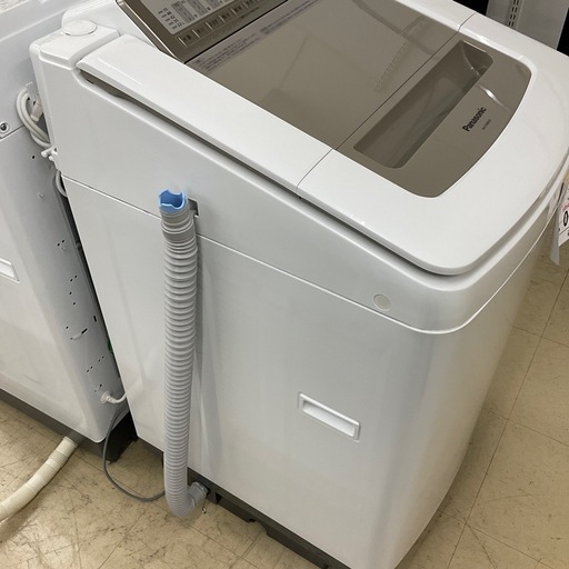 パナソニック 洗濯•脱水容量8kg 乾燥容量4.5kgタテ型インバーター 洗濯乾燥機 シャンパン NA-FD80H3-N