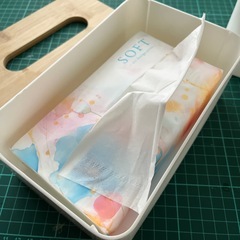 ソフトパックティッシュ用ボックス改造品　の画像
